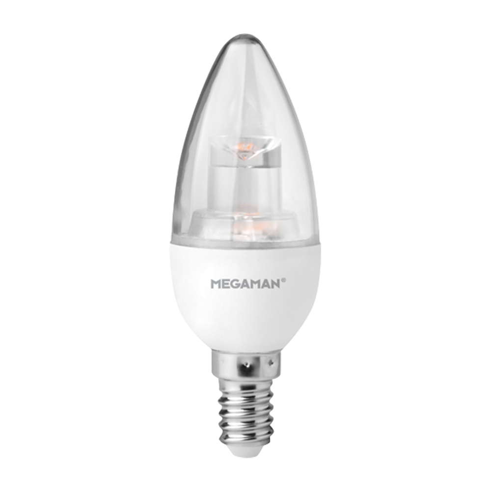 مصباح ميجامان - موفر للطاقة - اللون أبيض خفيف E14 (3000K)5W