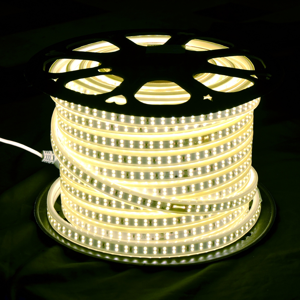  (5000K-6500K) 180 LED/M 13W/M الأضاءة الداخلية - الشريط الضوئي - موفر للطاقة اللون أبيض 50 متر