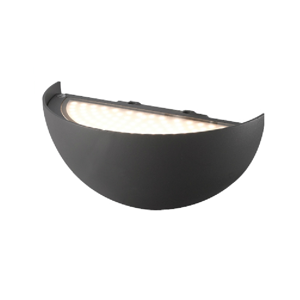 Surface Wall Light H1951 Philips LED IP54 9W 3000K  - Black