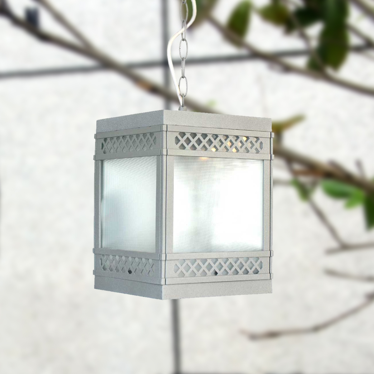 Outdoor Hanging Light 5505 - Silver