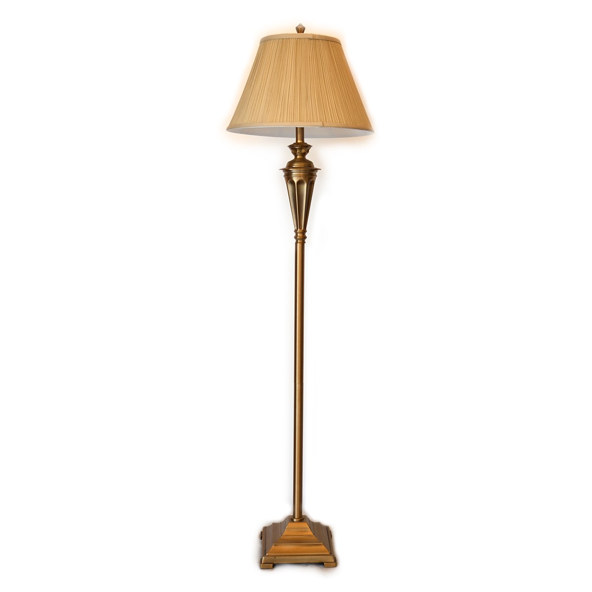 Floor Lamp T81-2 Brass / Beige