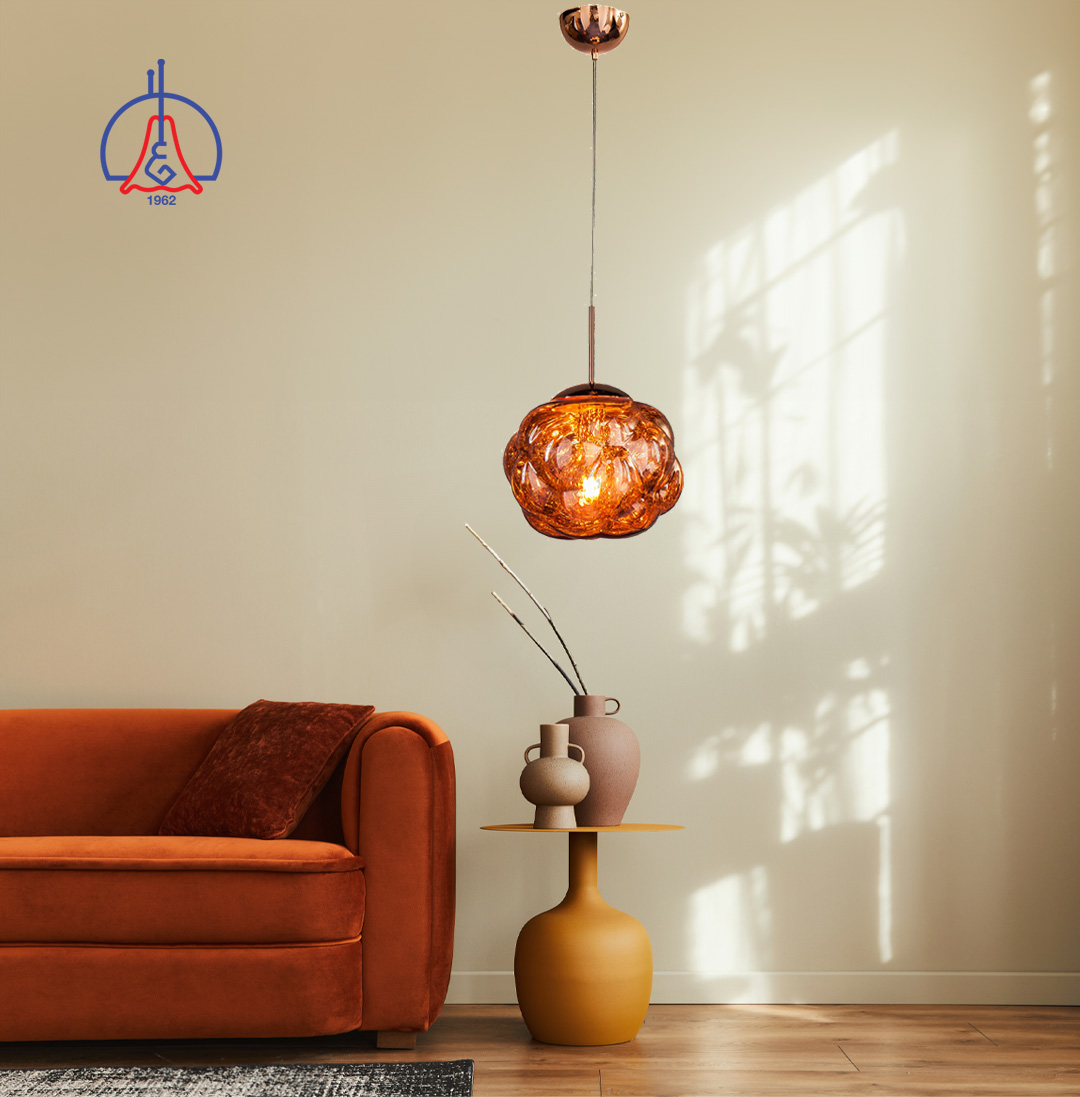 Indoor Totchie Pendant Light-D3870-Small - Rose Gold