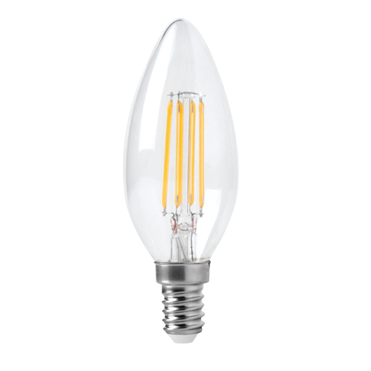 Megaman LC2204.8CS LED Candle Filament Lamp E14 4.8W Warm White 