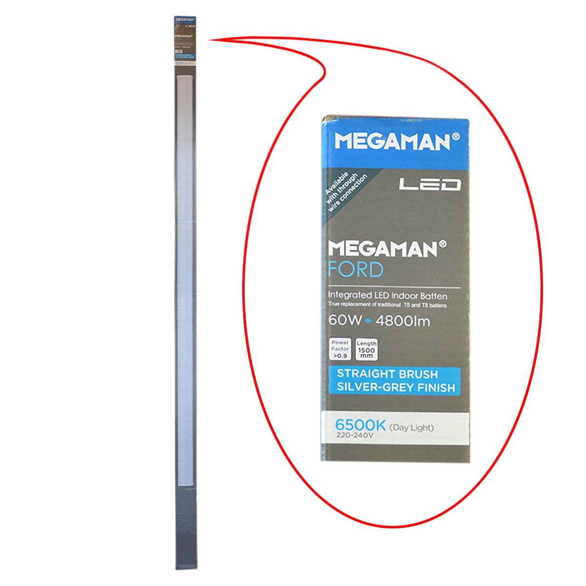 Megaman Integrated LED Indoor Downlight FORD FIB72200v0 60W Daylight 6500K (Ceiling Lights)