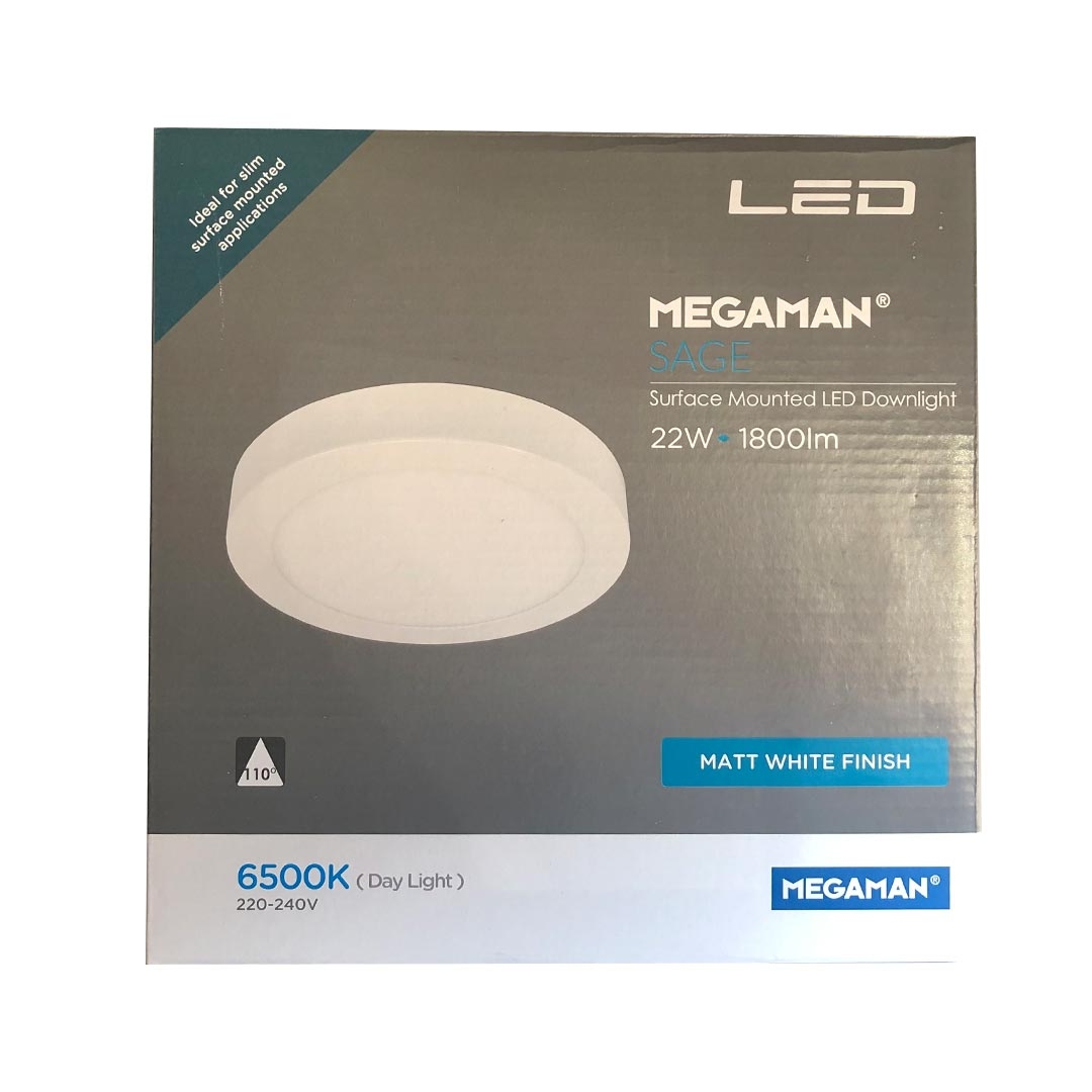Megaman SAGE Ultra Slim LED Downlight FDL72400V0-EX 22W Daylight 6500K