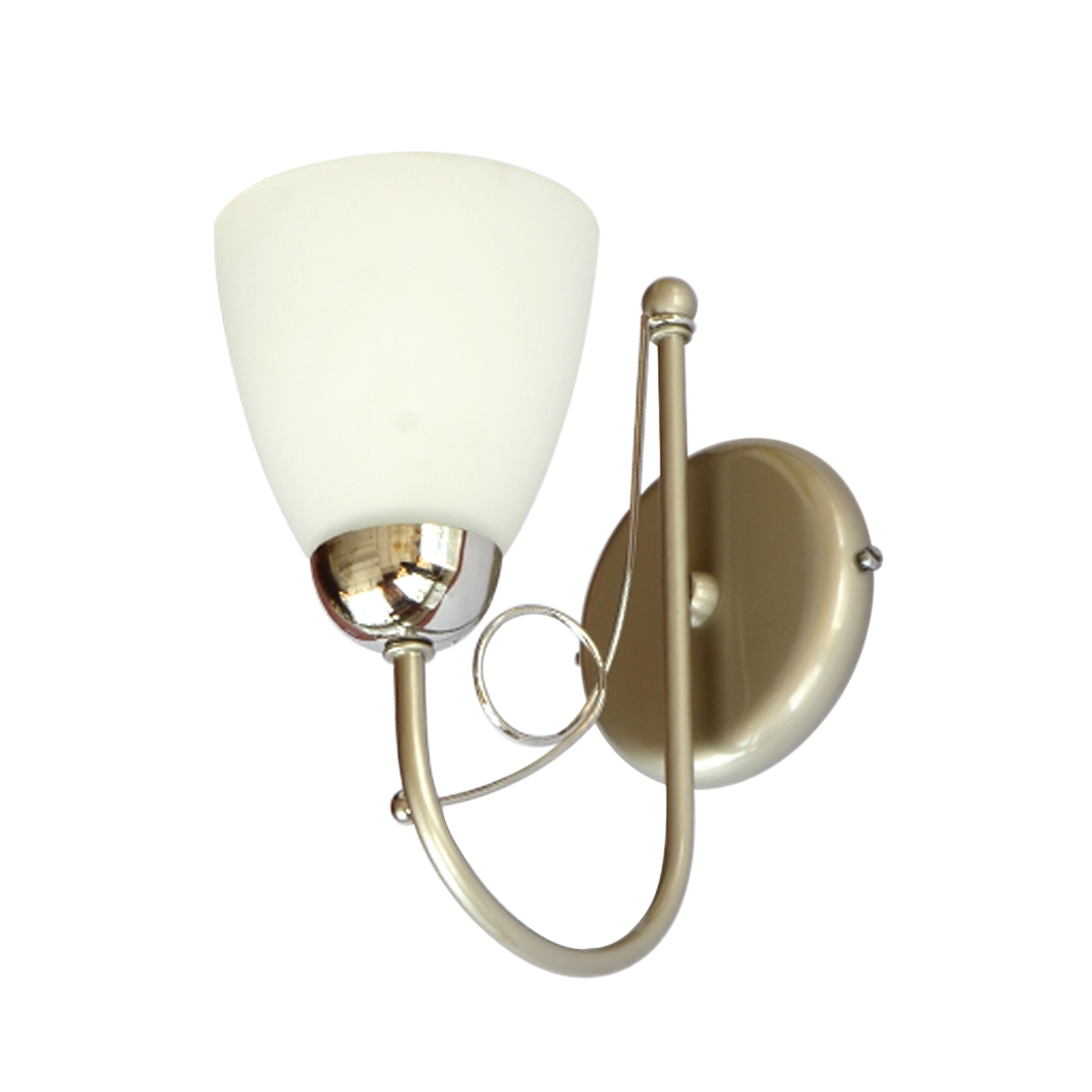 Indoor Glass Wall Sconce Italy 299AP1 - Chrome