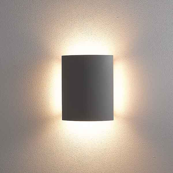 الأضاءة داخلية و خارجية - إضاءة على الجدار - لون الإضاءة أبيض - موفر للطاقة H1381