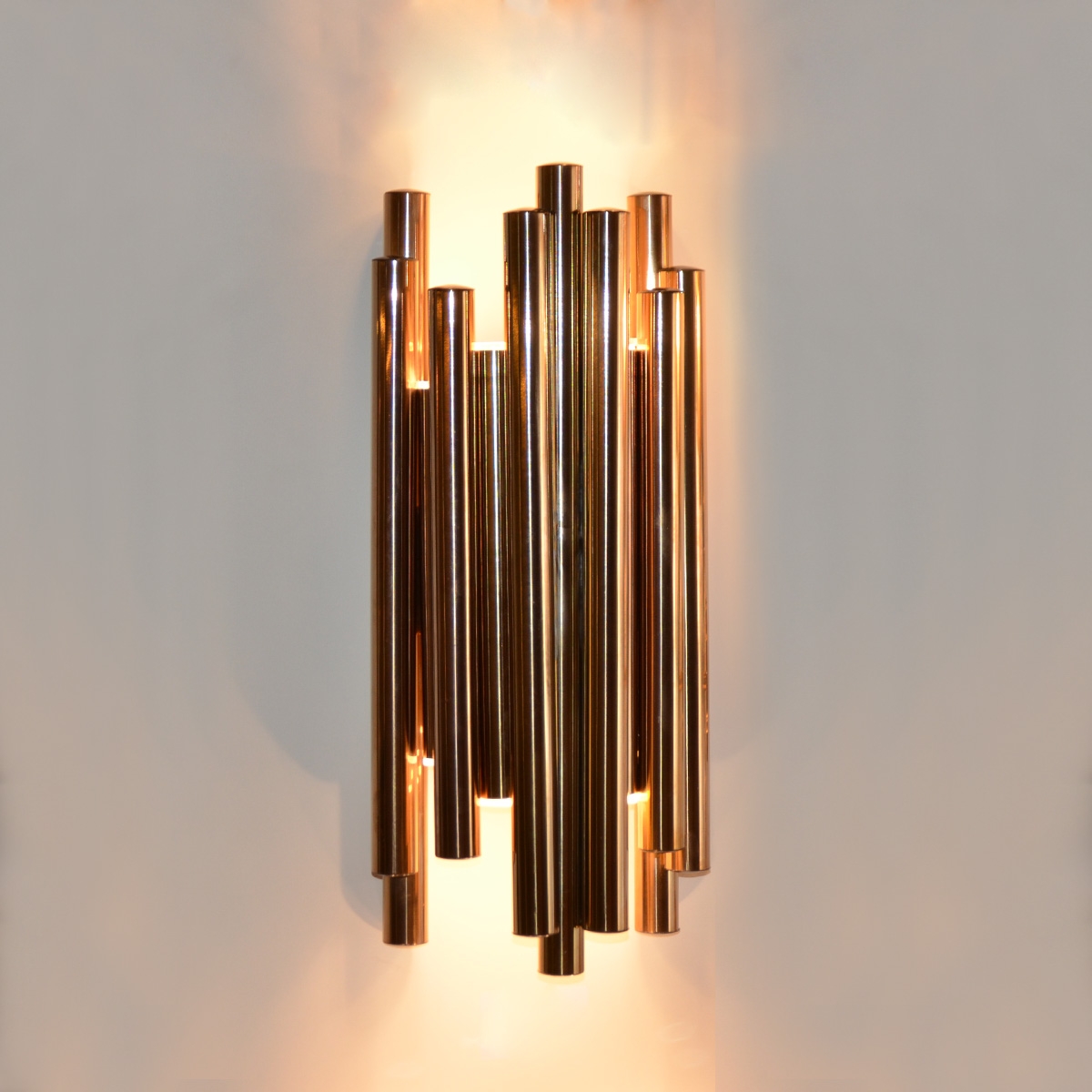 Modern Tubes Wall Bracket 2023-18 LED 8Watts - Rose Gold