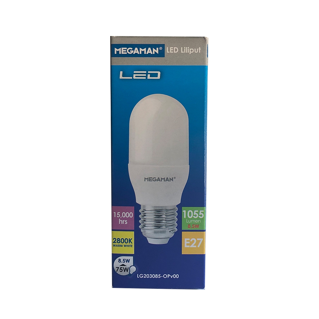 Megaman LED Liliput LG203085 8.5W E27 2800K Warm White