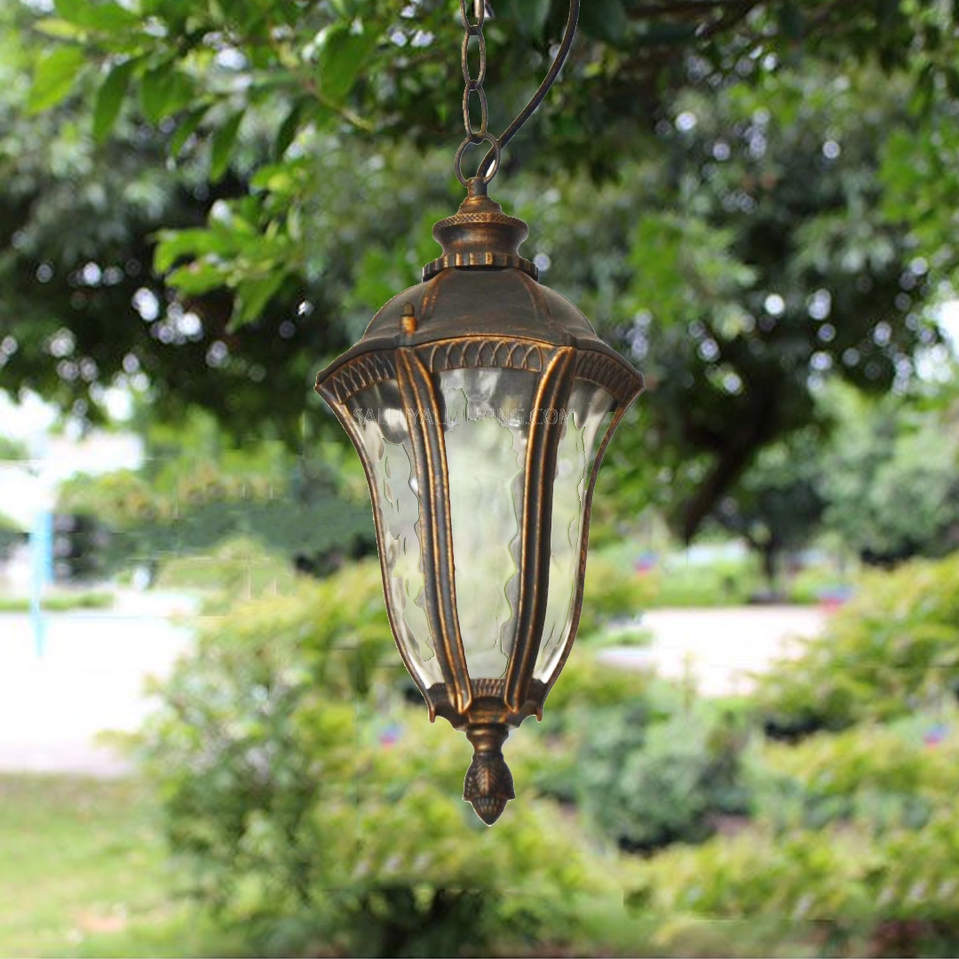 Outdoor Hanging Light 0145-H - Bronze