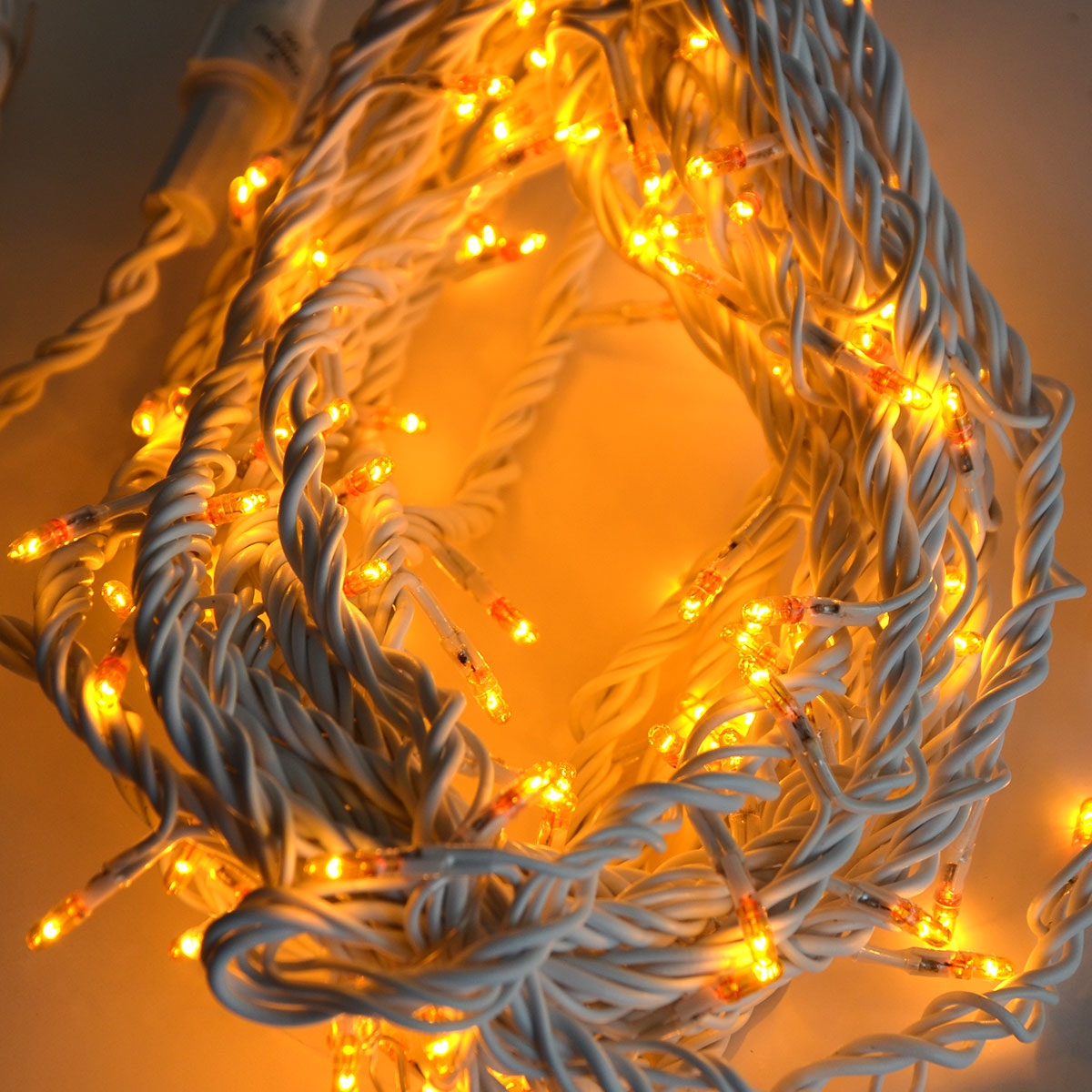 String Decoration Light Steady On 6Meters - Yellow 