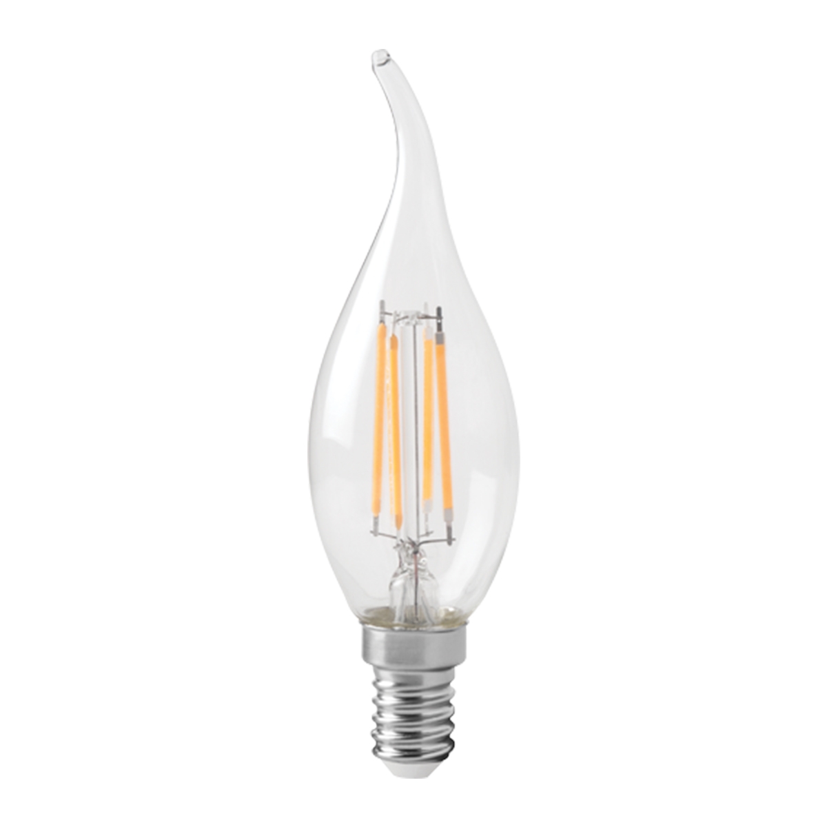 Megaman E14 LED Candle Filament TP Bulb LC2204.8 4.8W - 2700K Warm White 