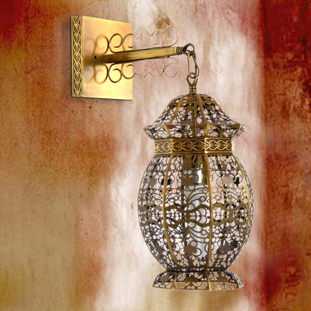 Indoor Arabic Wall Light DT0843 - Brass