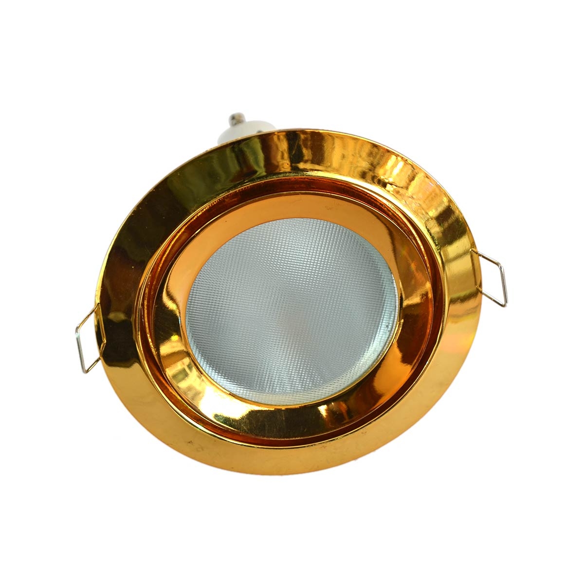 Spot Light Frame Round Fixed AL 328N MR16 - Gold