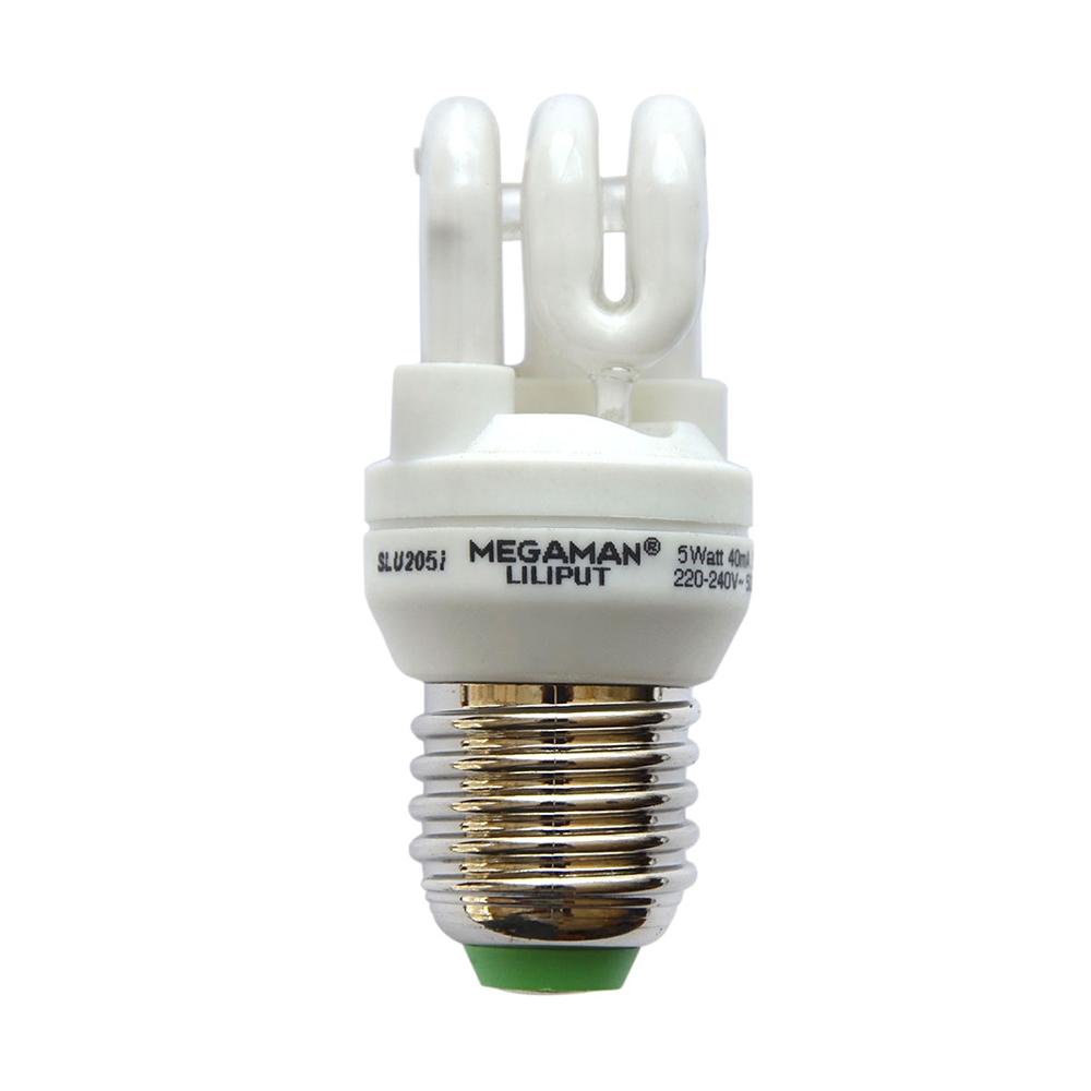 Megaman Energy Saving  5W CFL E27 Bulb Warm White 