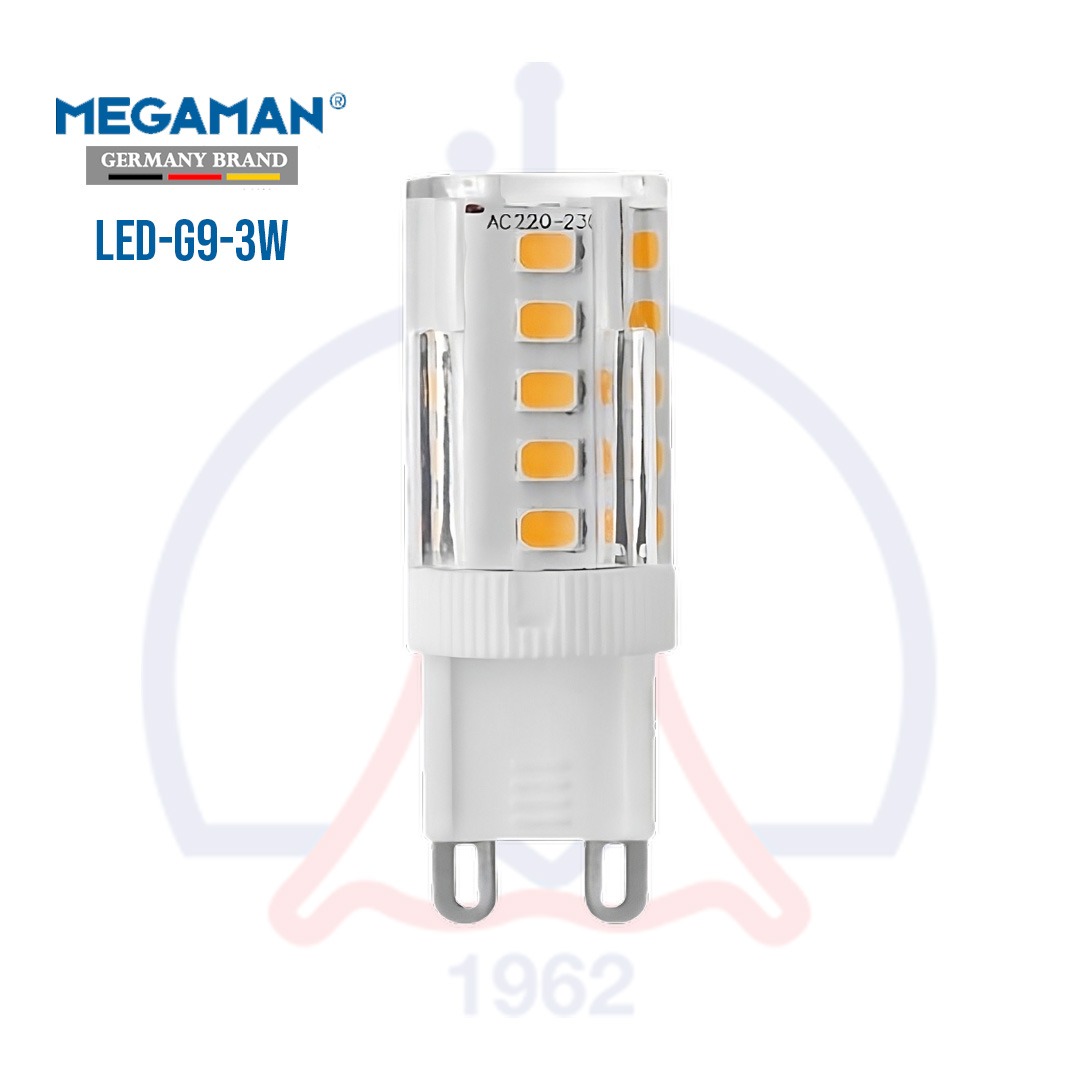 Megaman LED Pin Type Bulb 33SMD 3.3W COB G9 2700K - Warm White